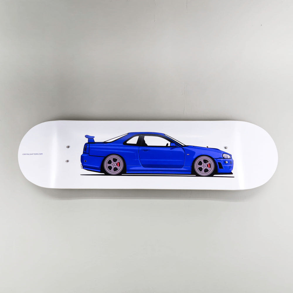 Nissan Skyline R34 Skate Deck