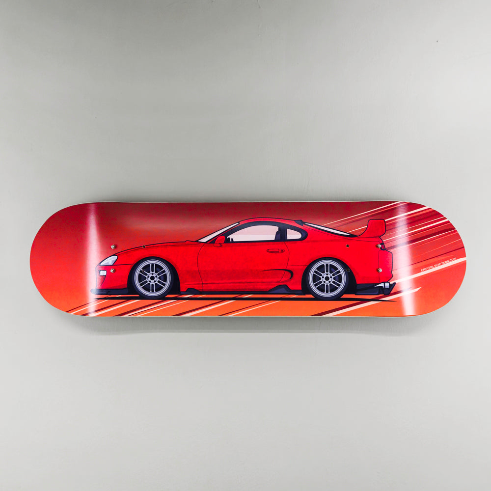 Toyota Supra Skate Deck