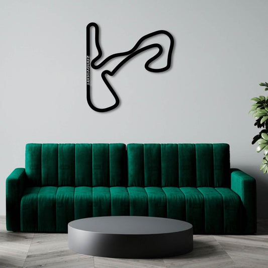 ZANDVOORT METAL WALL ART