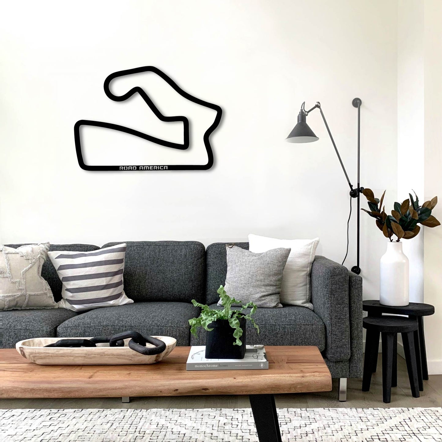 ROAD AMERICA METAL WALL ART