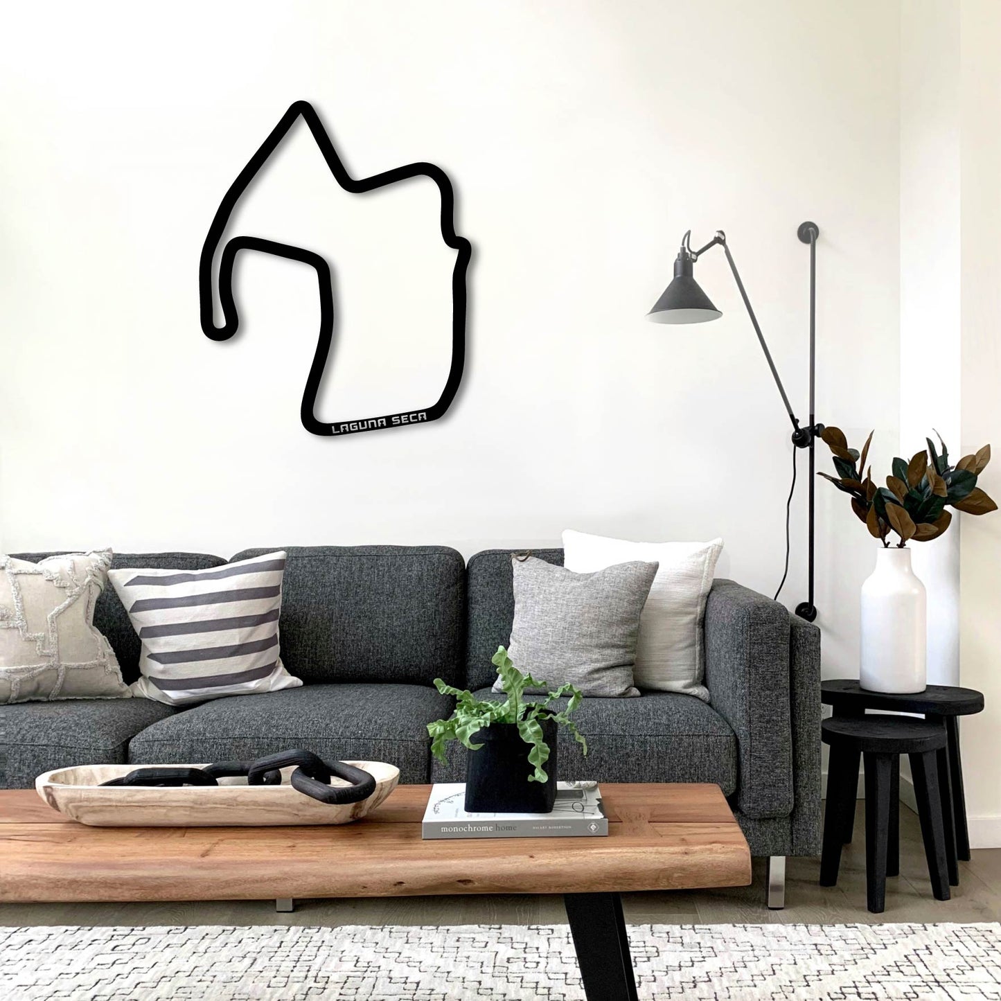 LAGUNA SECA METAL WALL ART