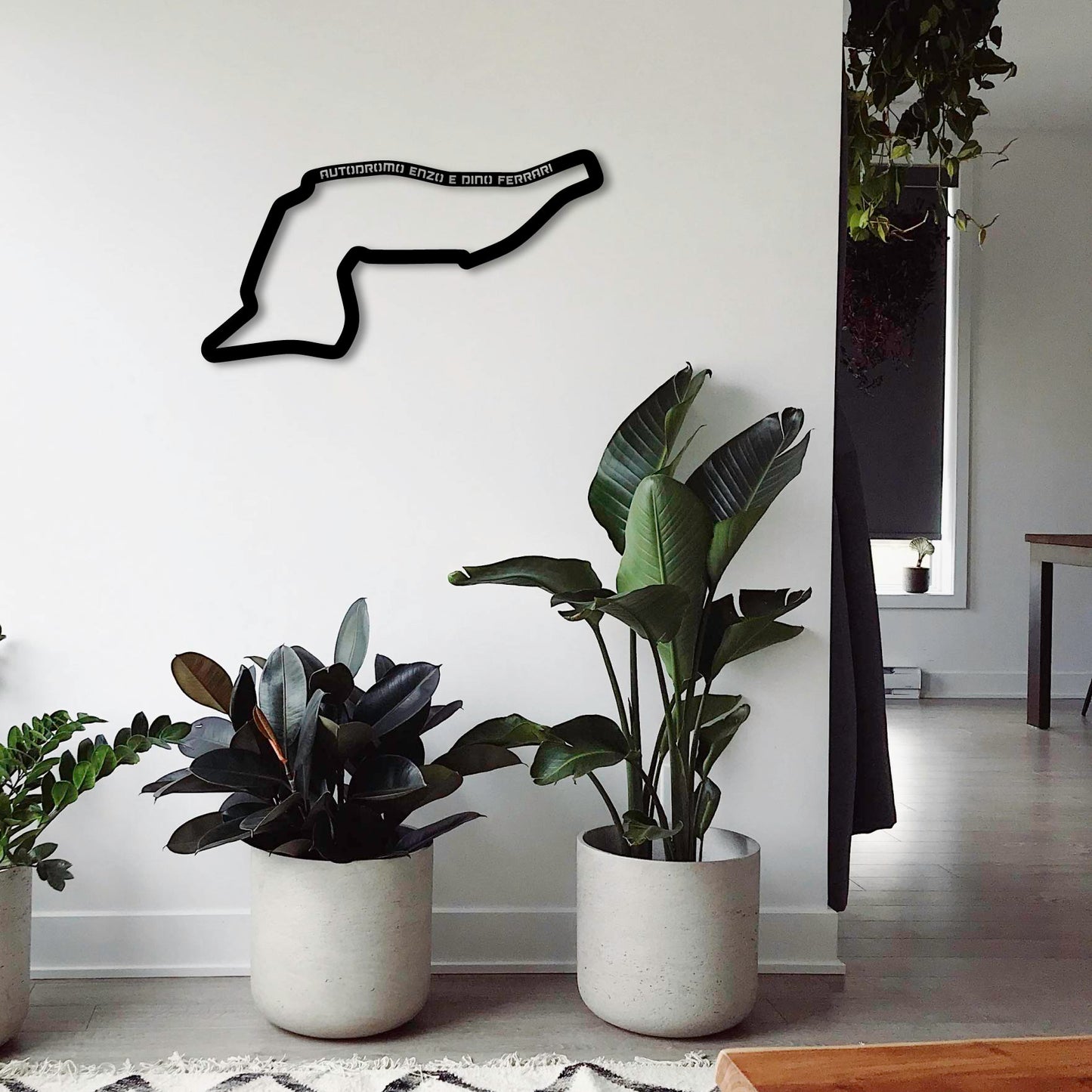 AUTODROMO ENZO E DINO FERRARI METAL WALL ART