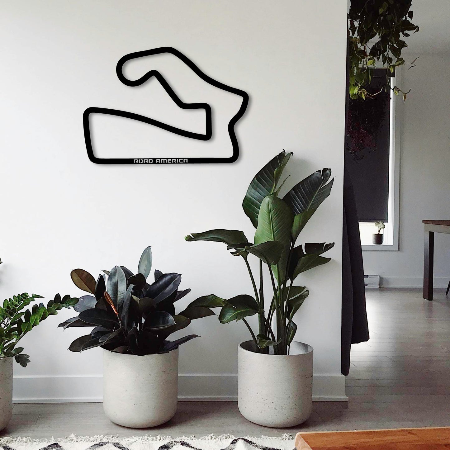 ROAD AMERICA METAL WALL ART
