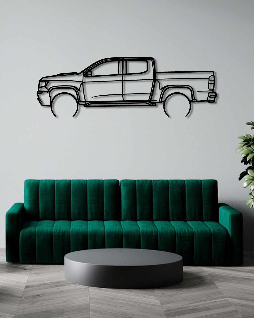 2018 Chevrolet Colorado ZR2 Detailed Metal Wall Art Frame