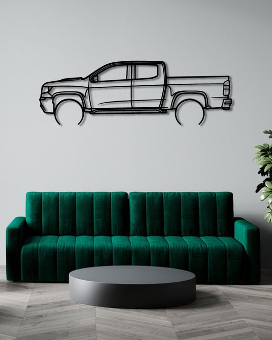 2018 Chevrolet Colorado ZR2 Detailed Metal Wall Art Frame