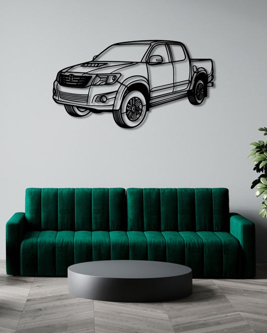 2012 Hilux Perspective Metal Wall Art
