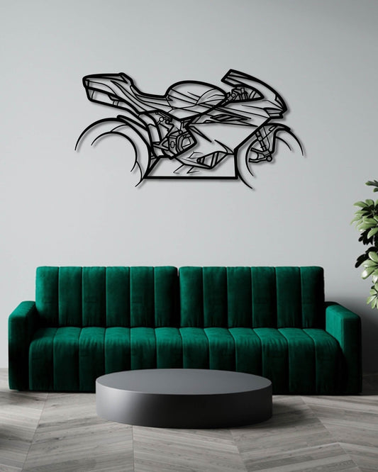 MV AGUSTA F4 LH44 METAL WALL ART