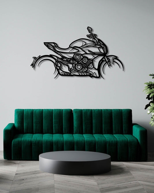 DUCATI DIAVEL BENTLEY METAL WALL ART