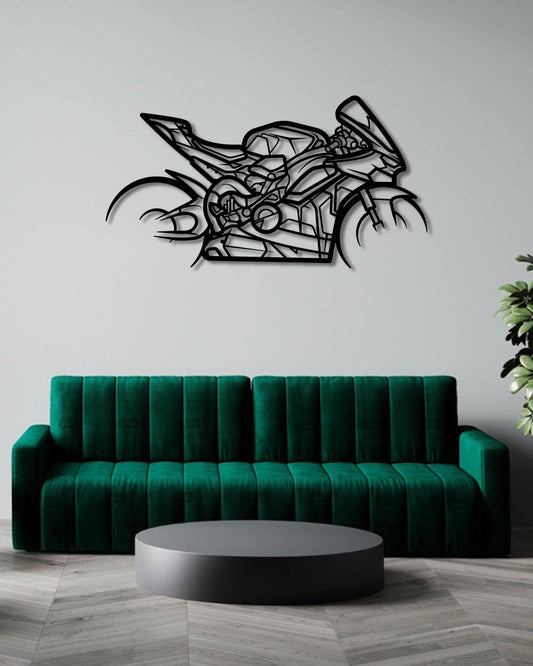 2026 DUCATI PANIGALE V4 LAMBORGHINI METAL WALL ART