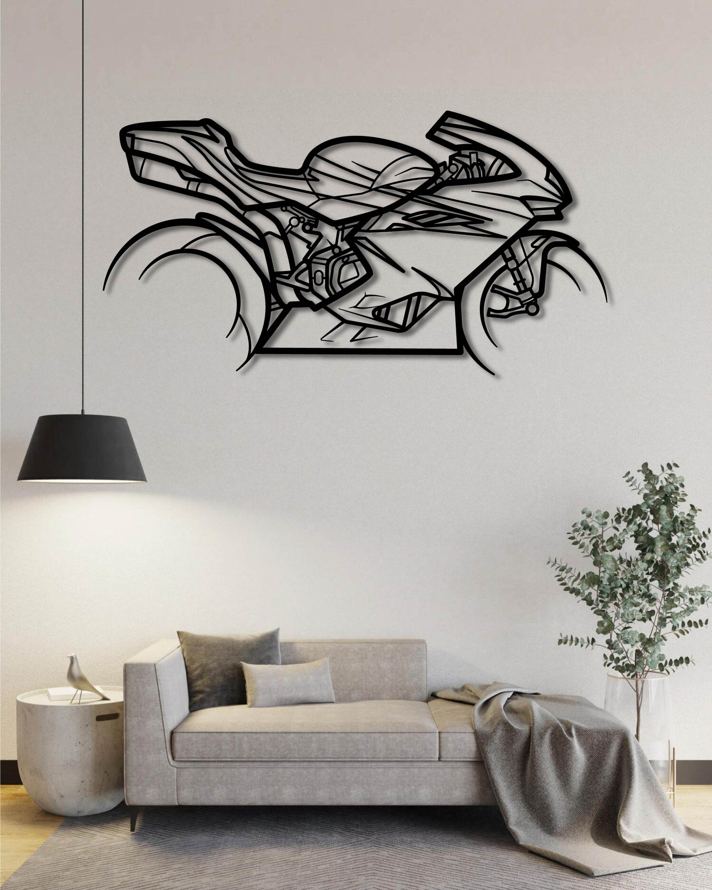 MV AGUSTA F4 LH44 METAL WALL ART