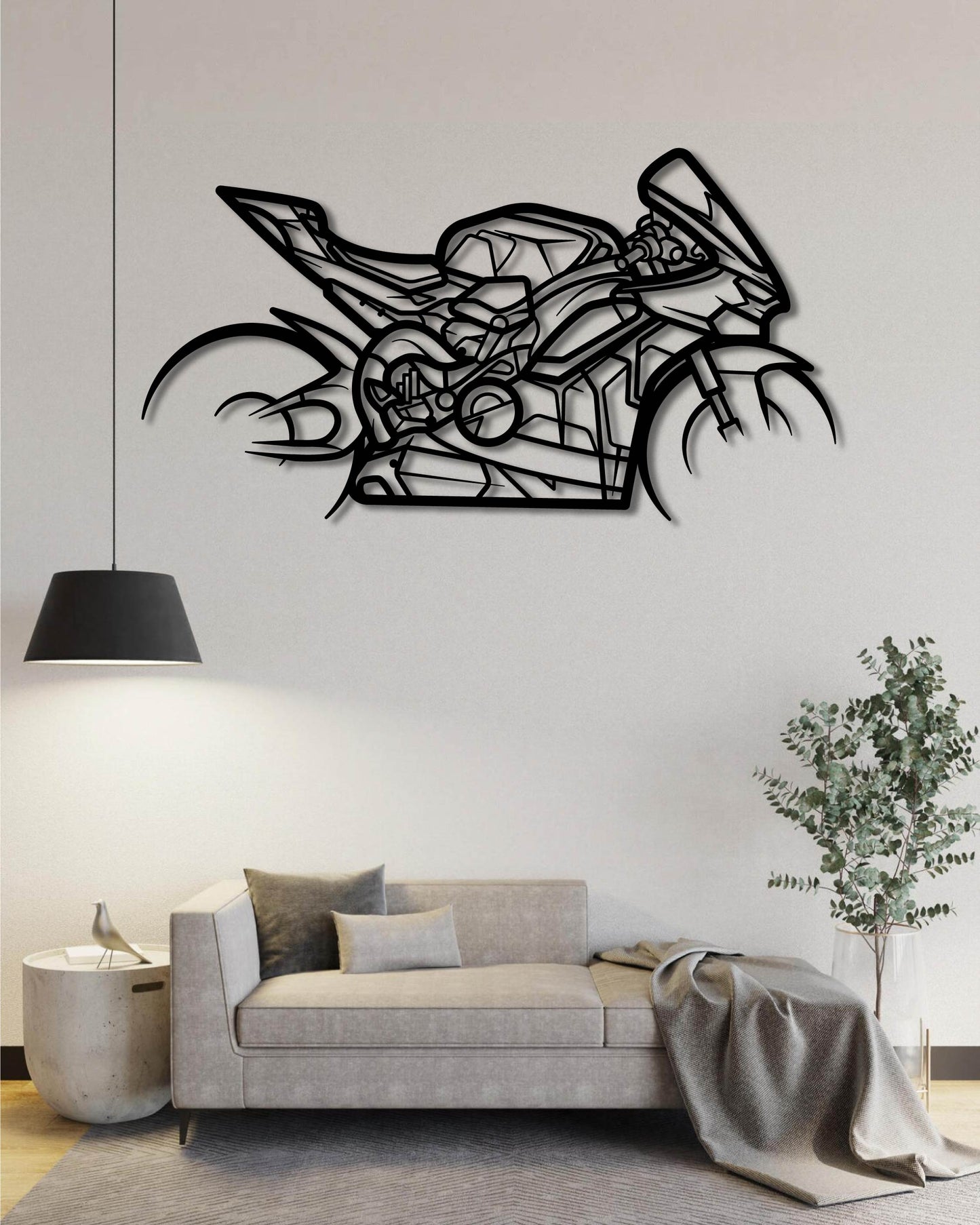 2026 DUCATI PANIGALE V4 LAMBORGHINI METAL WALL ART