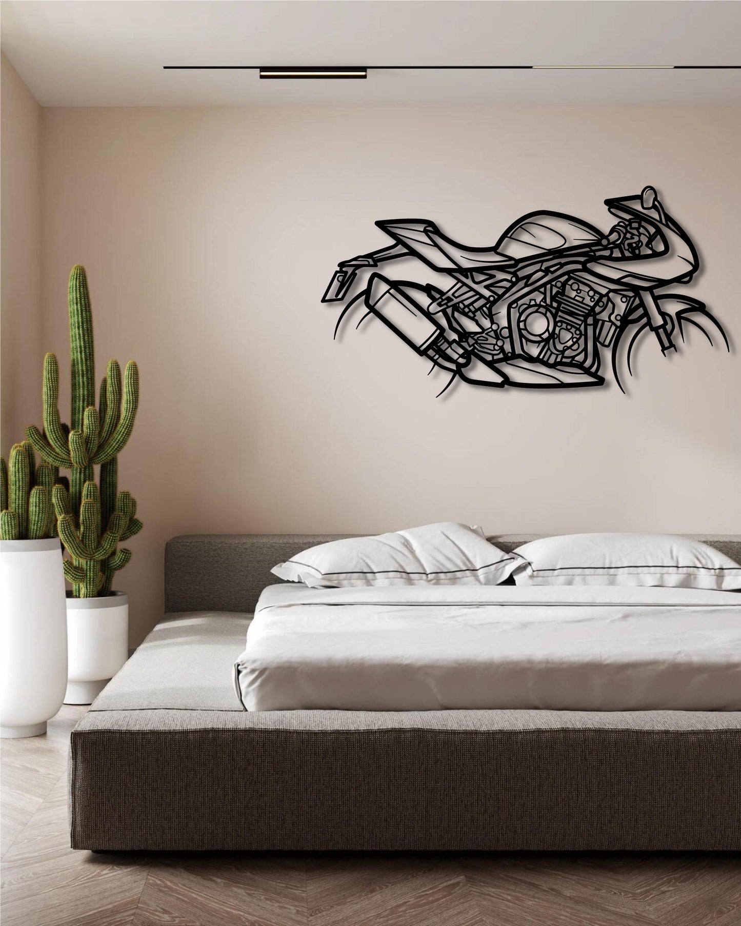 TRIUMPH SPEED TRIPLE 1200 RR BREITLING EDITION METAL WALL ART