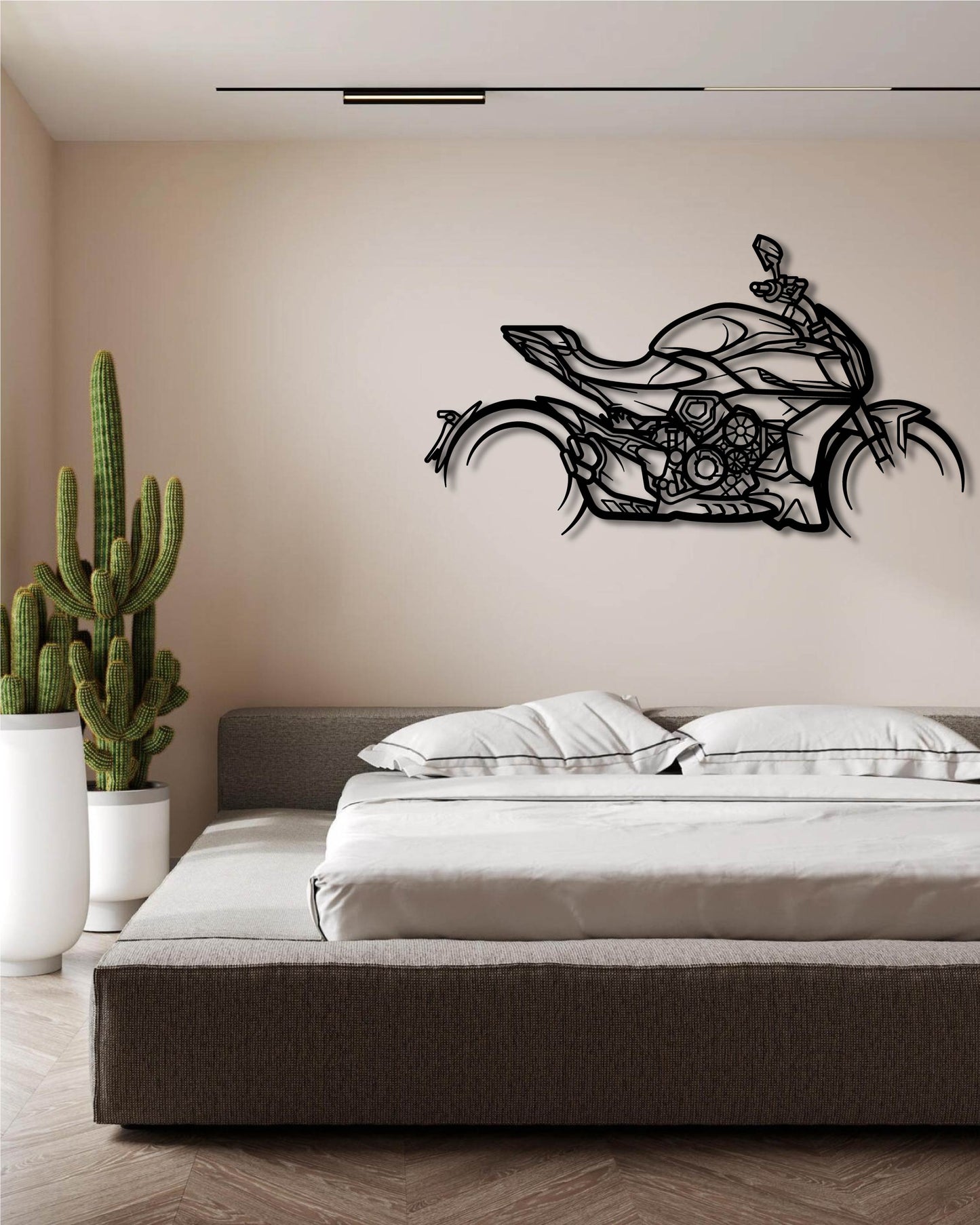 DUCATI DIAVEL BENTLEY METAL WALL ART