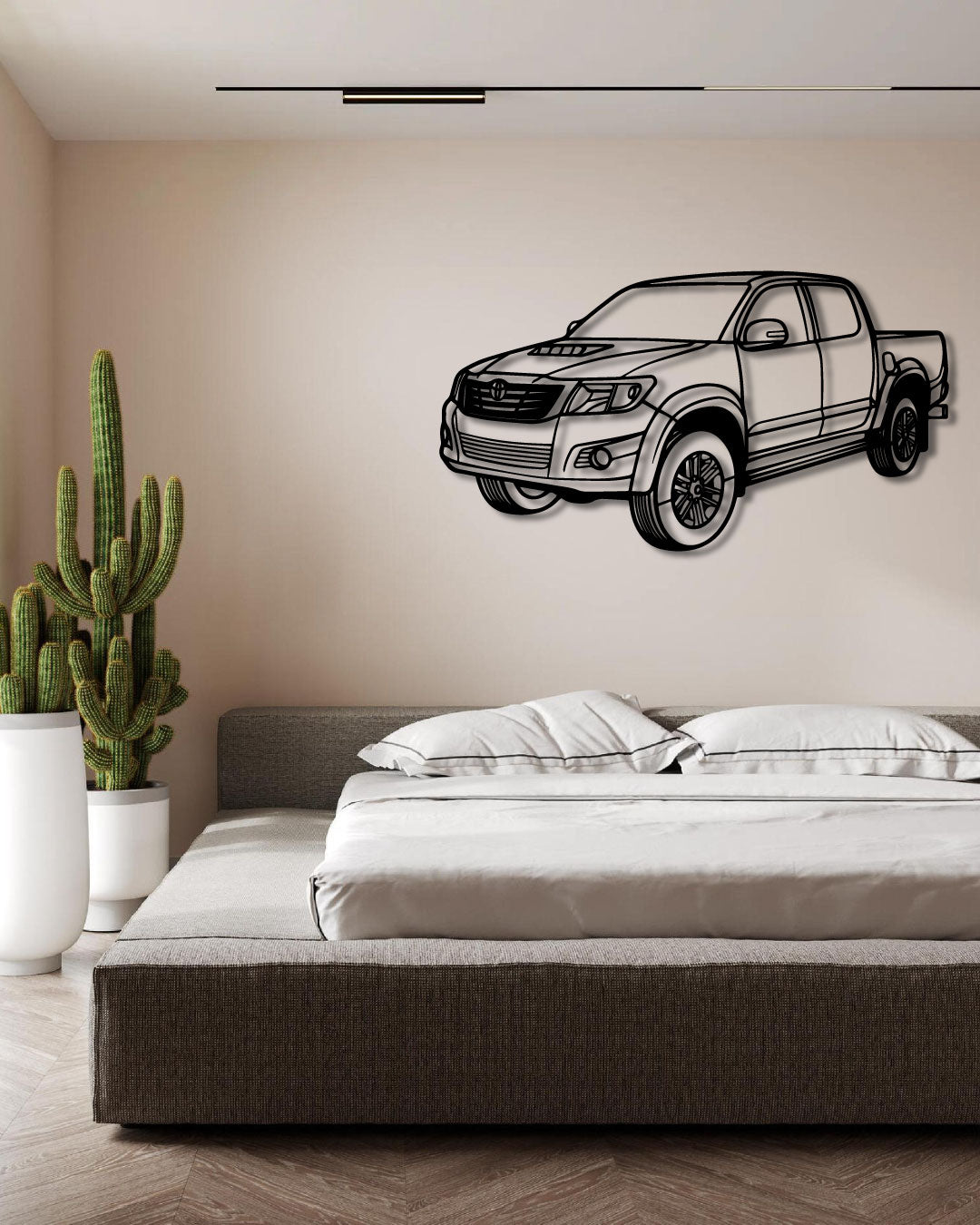 2012 Hilux Perspective Metal Wall Art