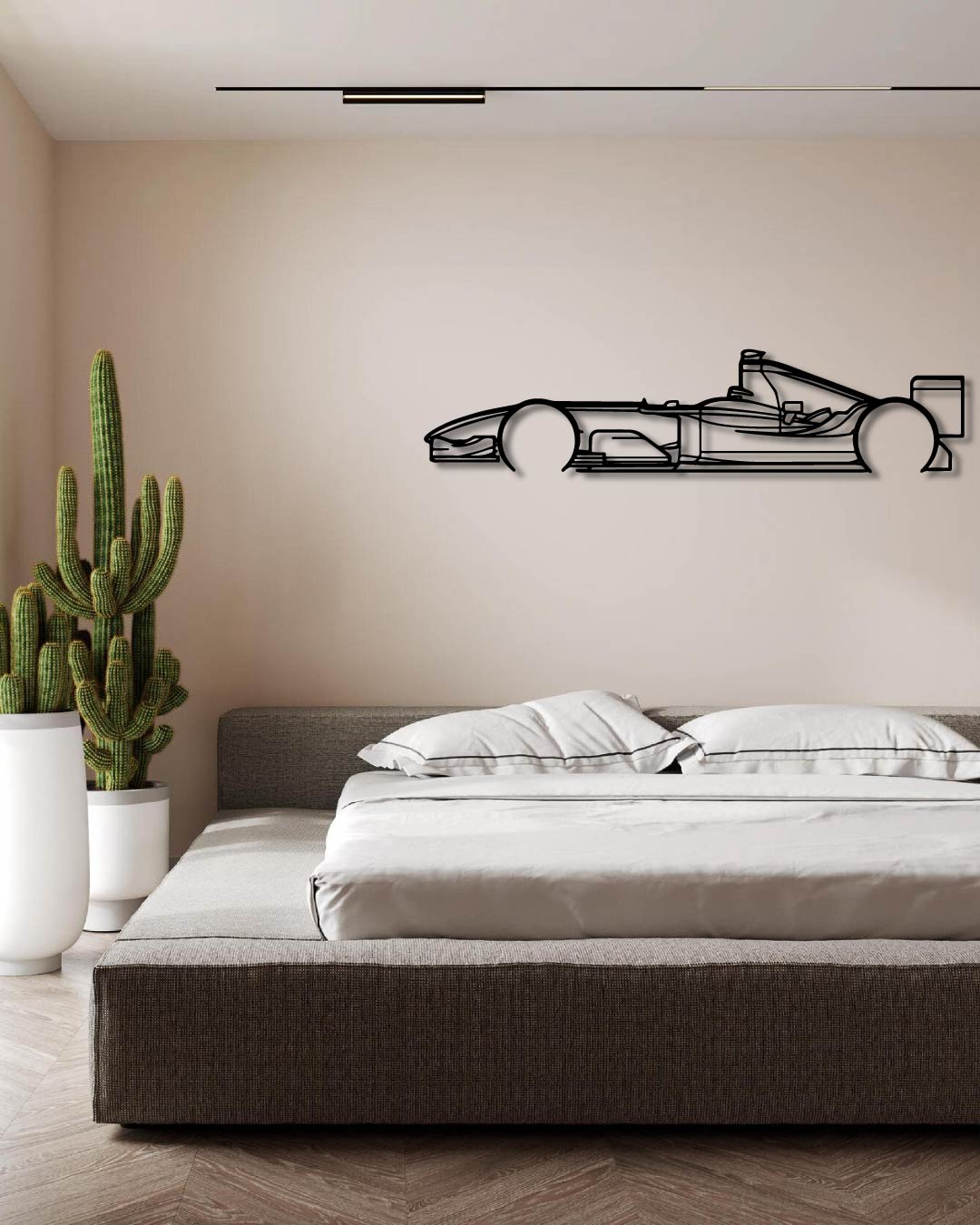 F1 2004 Classic Detailed Metal Wall Art Frame