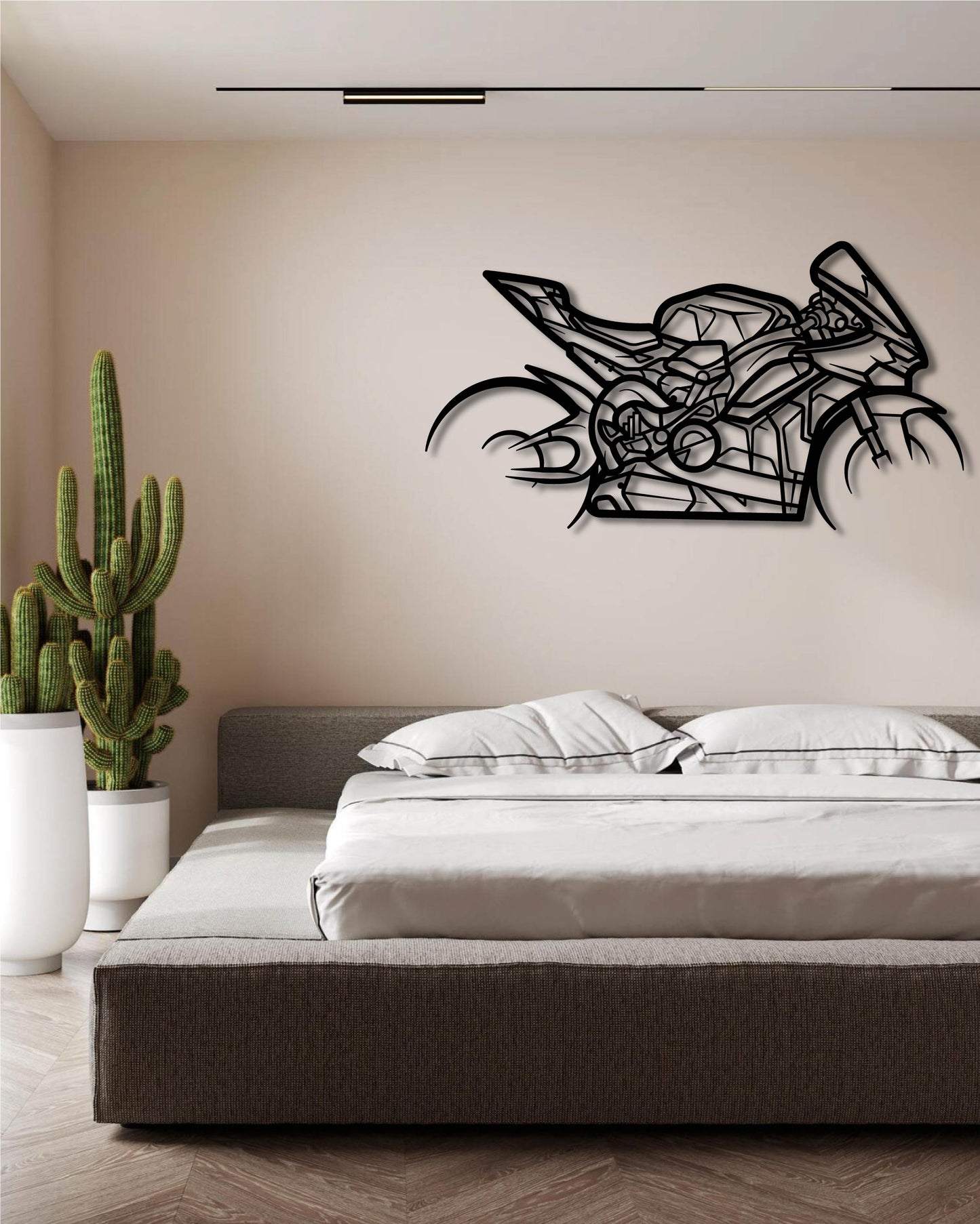 2026 DUCATI PANIGALE V4 LAMBORGHINI METAL WALL ART