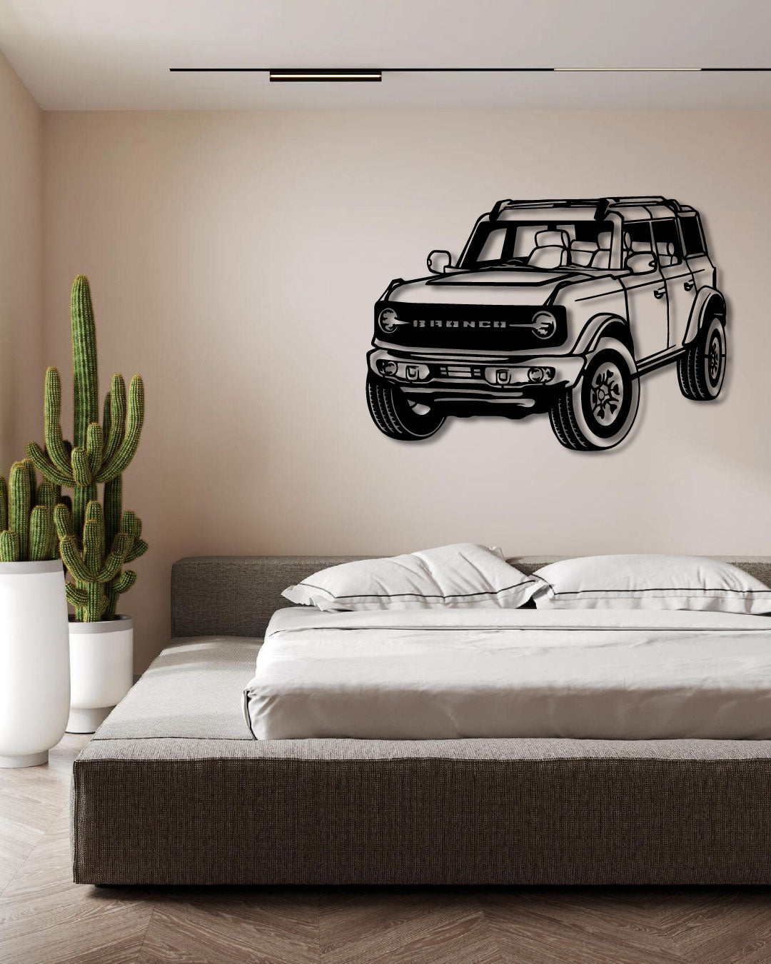 Ford Bronco Sport Perspective Metal Wall Art