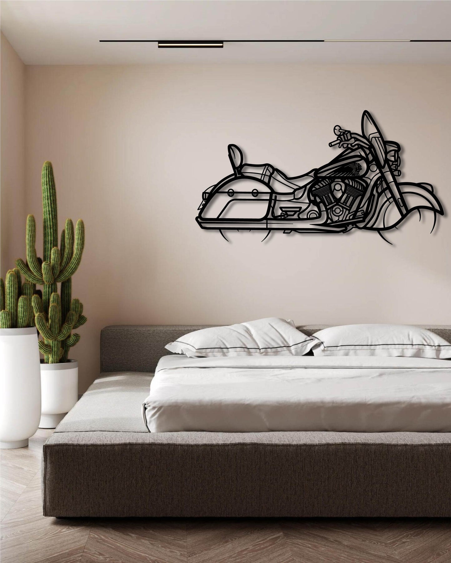 INDIAN SPRINGFIELD SPECIAL EDITION METAL WALL ART