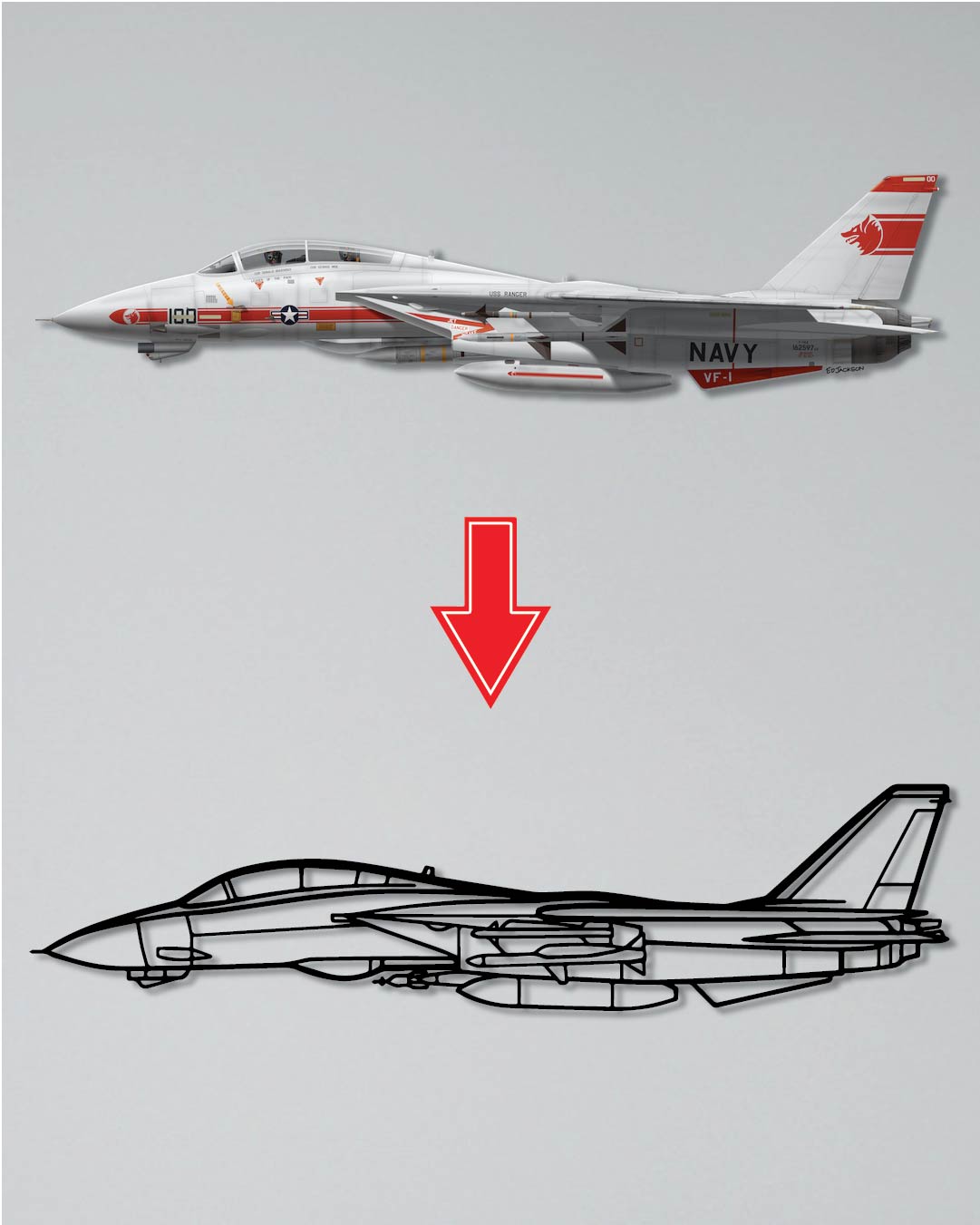 Your Custom Aircraft Metal Wall Art