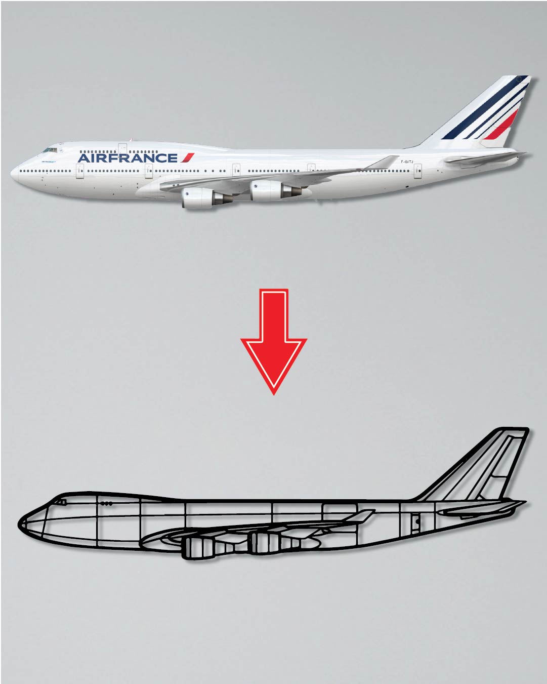 Your Custom Aircraft Metal Wall Art