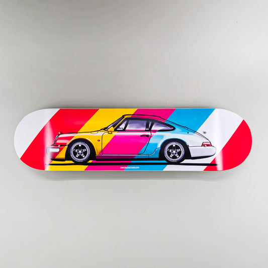 Porsche 911 Carrera Harlequin Skate Deck
