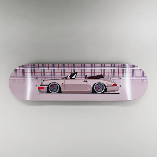 Porsche 911 Targa Burberry Skate Deck