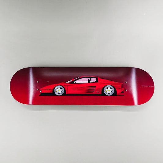 Ferrari Testarossa Stanced Skate Deck
