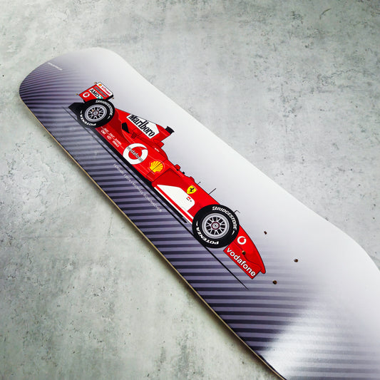 Michael Schumacher Ferrari F2004 Formula-1 Skate Deck