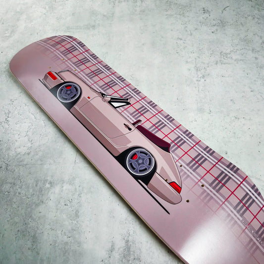 Porsche 911 Targa Burberry Skate Deck