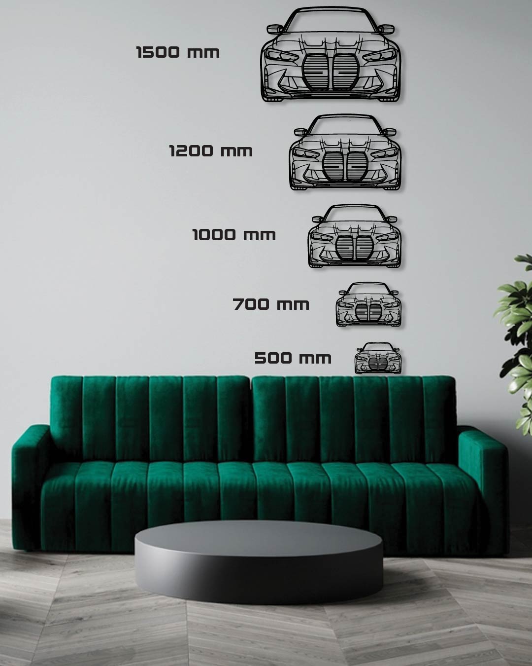 Porsche 911 GT3 model 991 Back Perspetive Metal Wall Art