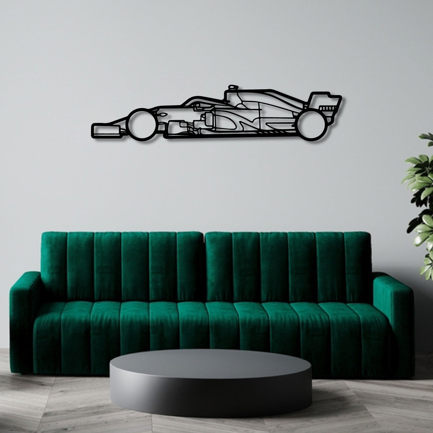Formula One F1 2020 Detailed Metal Wall Art Frame