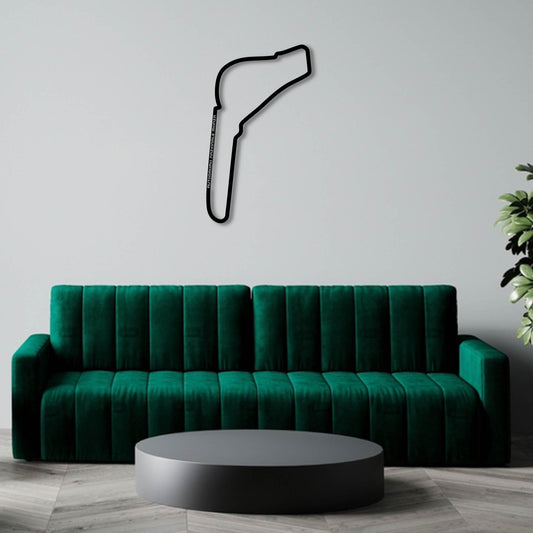 AUTODROMO NAZIONALE MONZA METAL WALL ART
