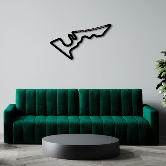 CIRCUIT OF THE AMERICAS METAL WALL ART