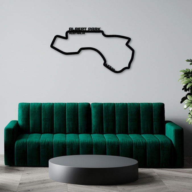 ALBERT PARK 2 METAL WALL ART