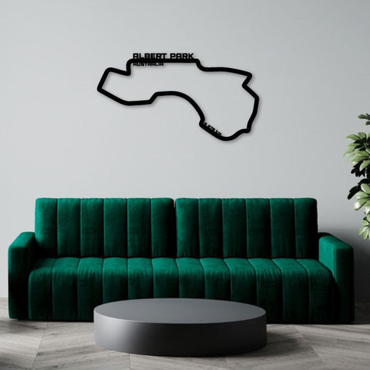 ALBERT PARK 2 METAL WALL ART