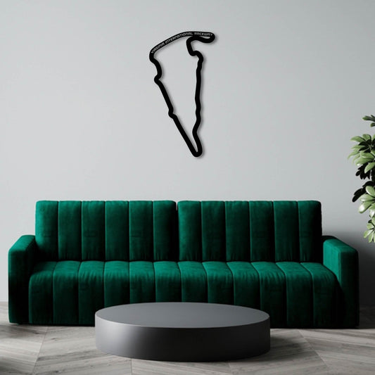 VIRGINIA INTERNATIONAL RACEWAY METAL WALL ART
