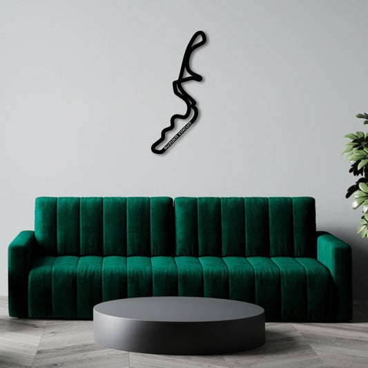 SUZUKA CIRCUIT METAL WALL ART