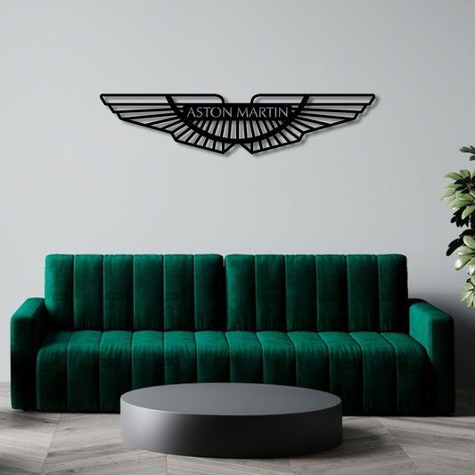 ASTON MARTIN F1 TEAM LOGO METAL WALL ART