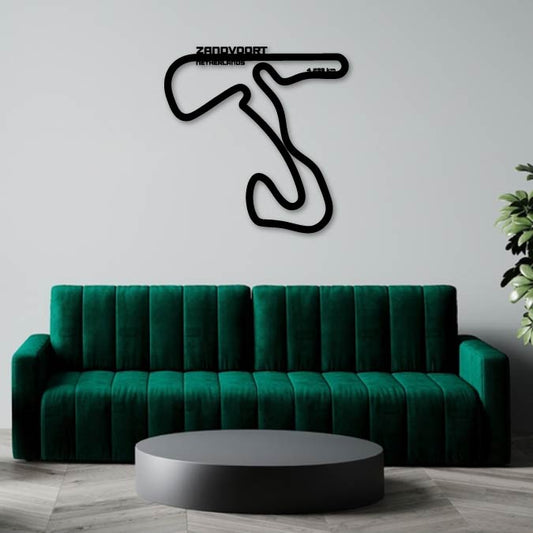 ZANDVOORT 2 METAL WALL ART