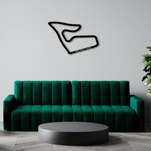RED BULL RING METAL WALL ART