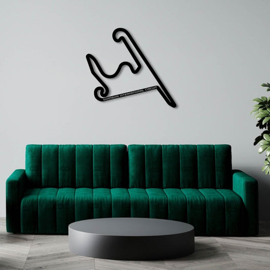 SHANGHAI INTERNATIONAL CIRCUIT METAL WALL ART