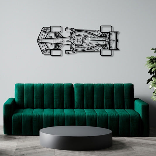 2026 REDBULL F1 TOP VIEW Metal Wall Art