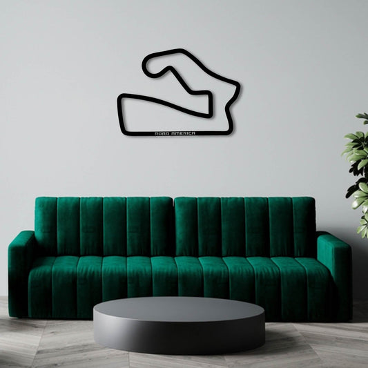 ROAD AMERICA METAL WALL ART