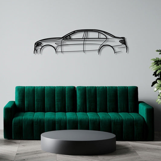 MERCEDES BENZ W215 E63 AMG METAL WALL ART