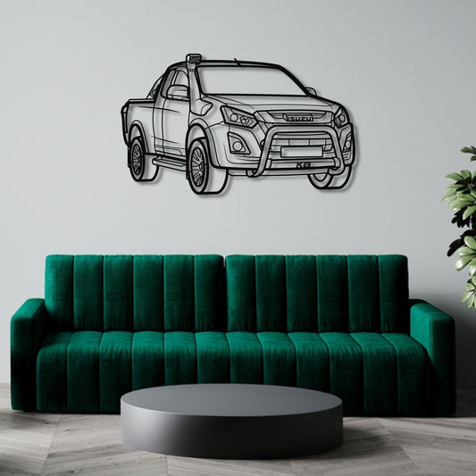 ISUZU KB PERSPECTIVE METAL WALL ART