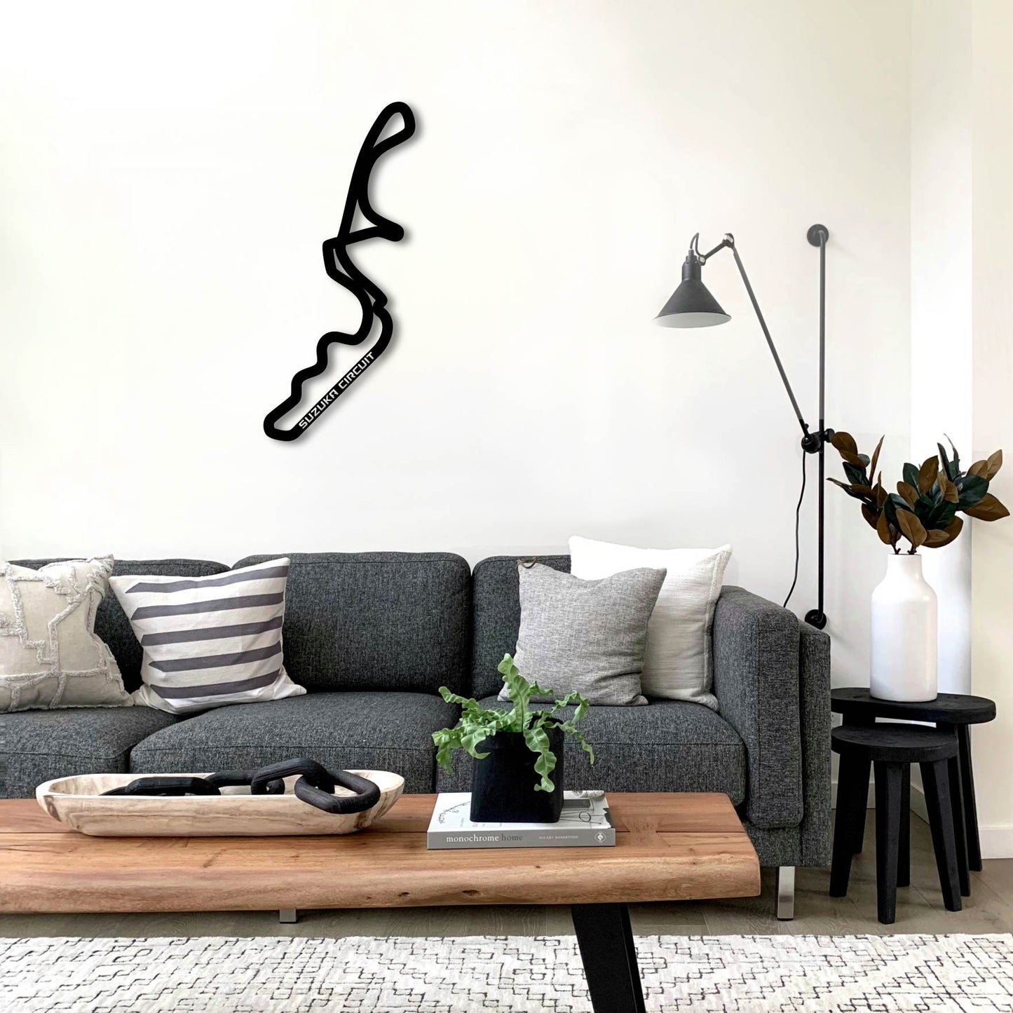SUZUKA CIRCUIT METAL WALL ART