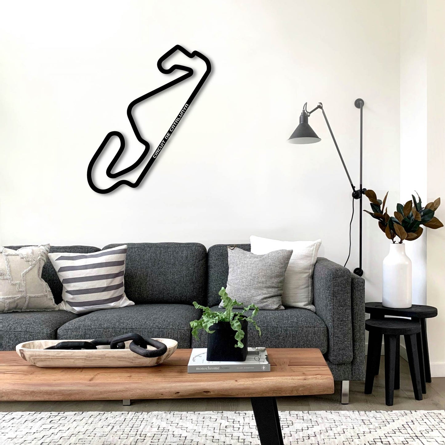 CIRCUIT DE CATALUNYA METAL WALL ART