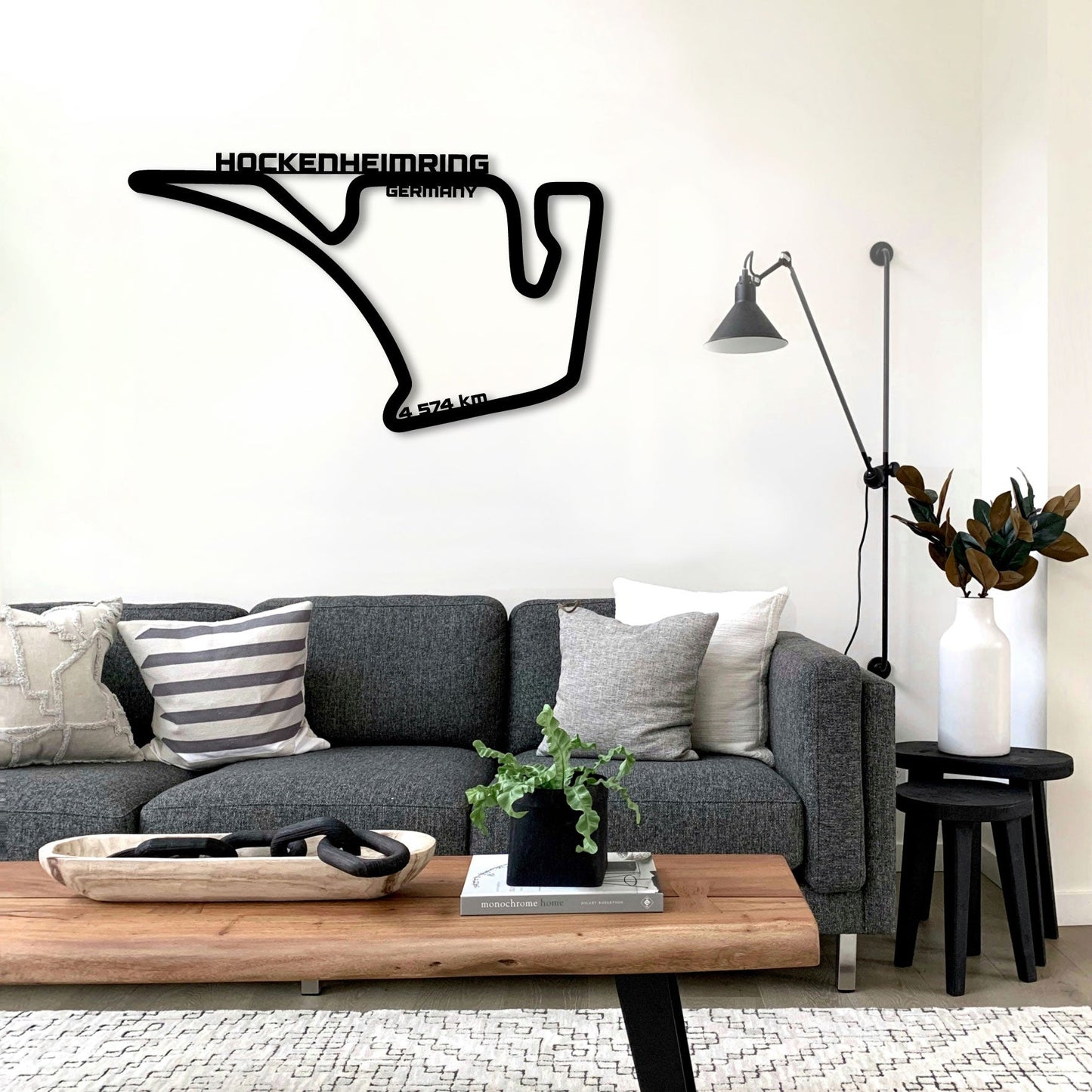 HOCKENHEIMRING METAL WALL ART