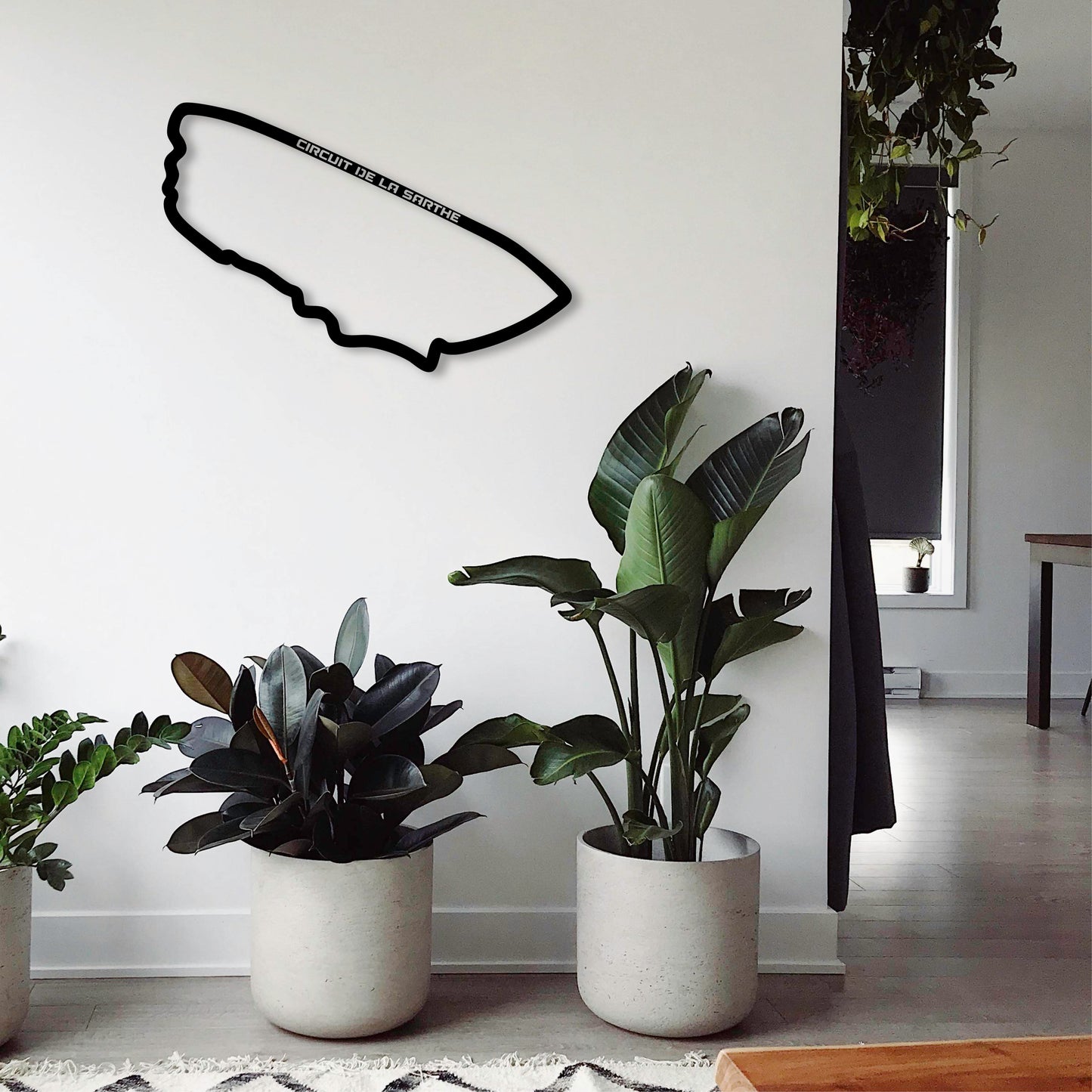 CIRCUIT DE LA SARTHE METAL WALL ART