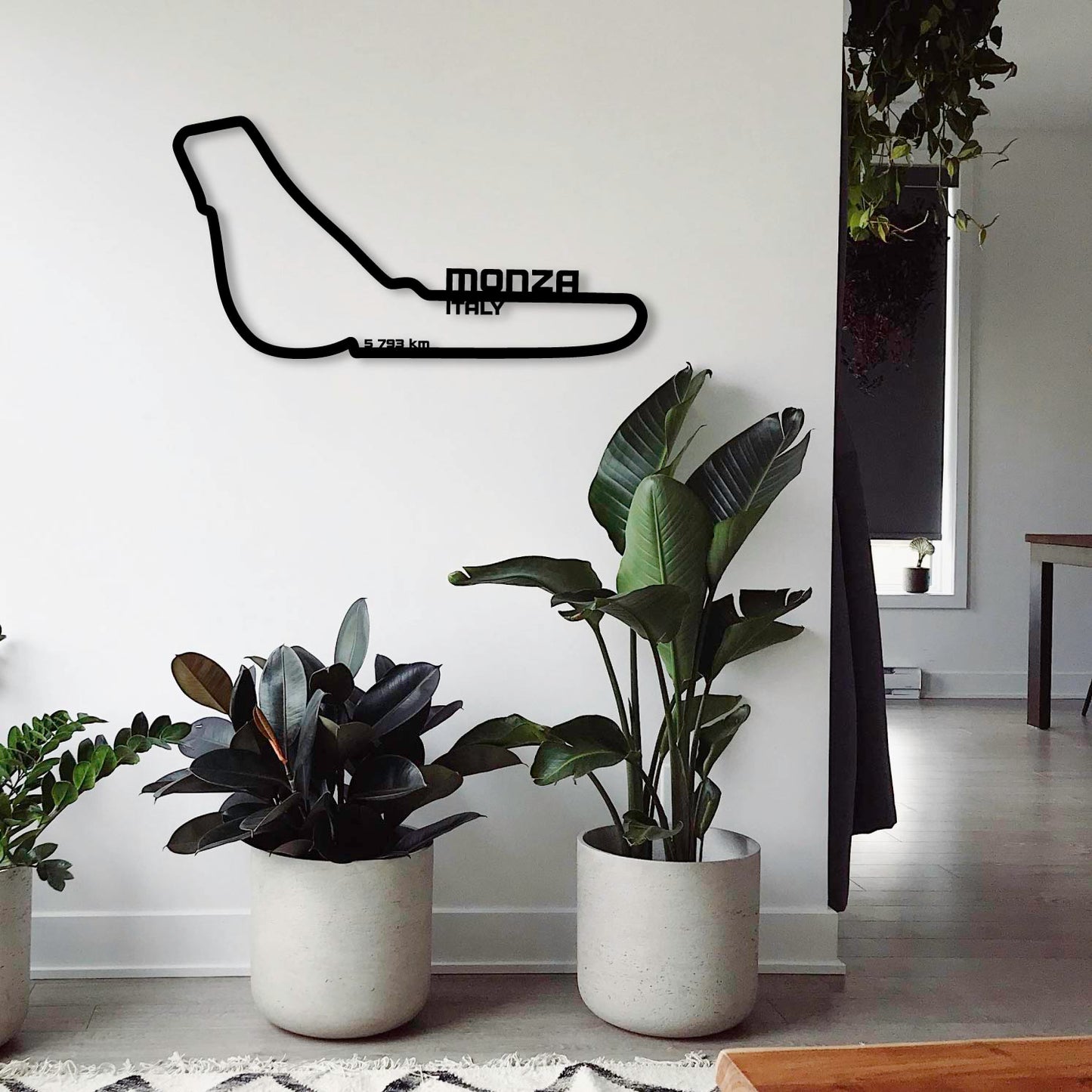 AUTODROMO NAZIONALE MONZA 2 METAL WALL ART